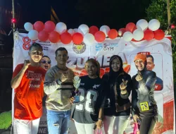 Sekitar 50 Peserta Meriahkan Lomba Zumba HUT RI di S One Gym Bukittinggi