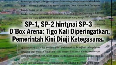 D’Box Arena Disebut Tetap Beroperasi Setelah SP-3, Pemko Padang Panjang Didesak Tegakkan Aturan