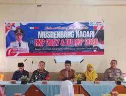 Musrenbang Nagari Situmbuk: Rancang Pembangunan Rp9 Miliar hingga Solusi Kebocoran Pipa PDAM