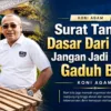 Surat Tanpa Dasar Dari Pusat, Jangan Jadi Pemicu Gaduh Baru KONI Agam