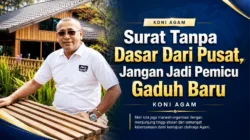 Surat Tanpa Dasar Dari Pusat, Jangan Jadi Pemicu Gaduh Baru KONI Agam