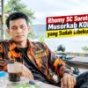 Rhomy SC Soroti Legalitas Musorkab KONI Agam yang Sudah Dibekukan Provinsi