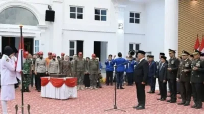 54 Paskibraka Bukittinggi Dikukuhkan untuk Tugas HUT ke-81 RI