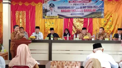 Tentukan Skala Prioritas 2027, Nagari Tanjung Barulak Gelar Musrenbang