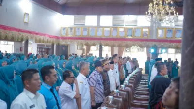 Ketua TP PKK Kabupaten Solok Hadiri Pembukaan Jambore Kader PKK Berprestasi Tingkat Provinsi Sumbar Tahun 2026