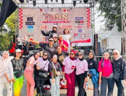Zl Studio Bukittinggi Ikuti TBSS Senam Sehat dan Fun Zumba Ajak Komunitas Vespa Hidup Sehat