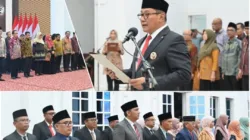 Wako Ramlan Lantik 28 Pejabat, Tiga Pejabat Pimpinan Tinggi Pratama