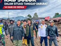 Pemkab Solok dan Forkopimda Gelar Rakor Percepatan Penanganan Bencana