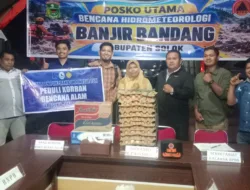 BANTUAN TERUS MENGALIR, PT. KARYA SEMANGAT MANDIRI SALURKAN 7.500 BUTIR TELUR UNTUK KORBAN GALODO SOLOK