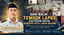 Dari Balik Tembok Lapas, Ada Pesan untuk Generasi Kecil Lubuk Basung