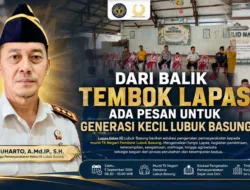 Dari Balik Tembok Lapas, Ada Pesan untuk Generasi Kecil Lubuk Basung