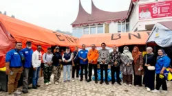 SMSI Bukittinggi Bersama MAN 1 Bawa Bantuan untuk Warga Terdampak Galodo