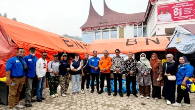 SMSI Bukittinggi Bersama MAN 1 Bawa Bantuan untuk Warga Terdampak Galodo