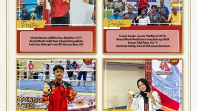 Banggakan Kota Bukittinggi, Empat Siswa SMAN 1 Borong Medali Porprov XVI Sumbar 2026